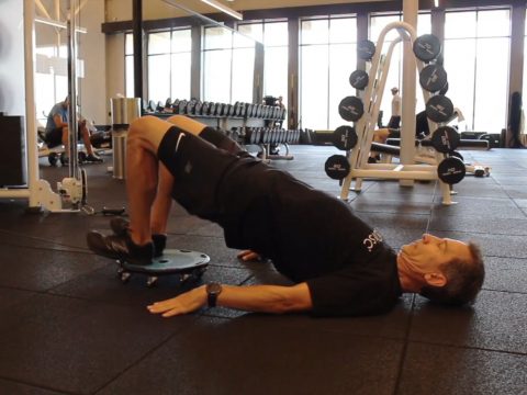 SUPINE HAMSTRING CURL VIDEO THUMBNAIL